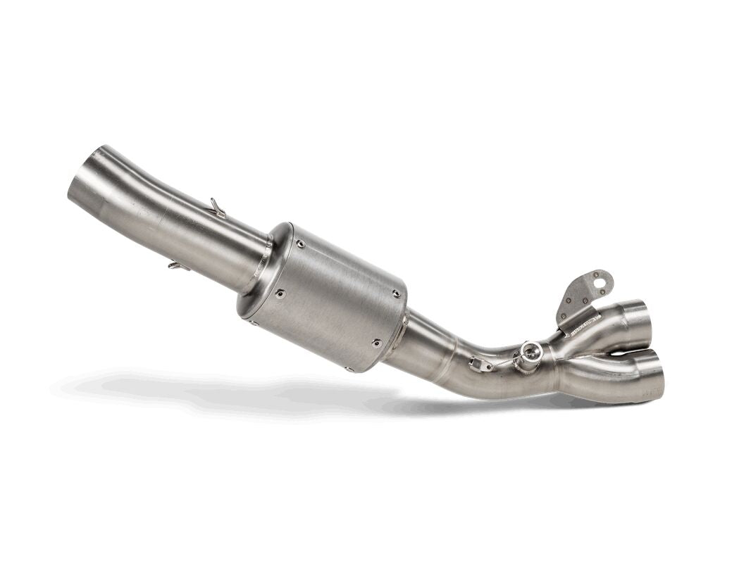 AKRAPOVIC Y-PIPE COLLECTOR STAINLESS STEEL TRACK DAY L-H10R16/TD