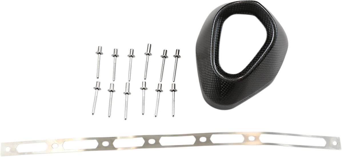 AKRAPOVIC REPLACEMENT END CAP CARBON V-EC26