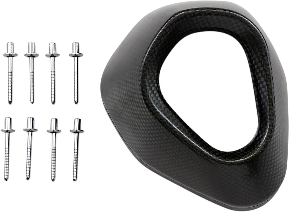 AKRAPOVIC REPLACEMENT END CAP CARBON V-EC30