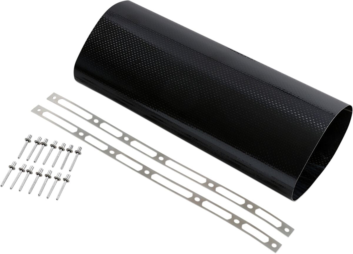 AKRAPOVIC MUFFLER SLEEVE REPAIR KIT CARBON P-RKS110TC35