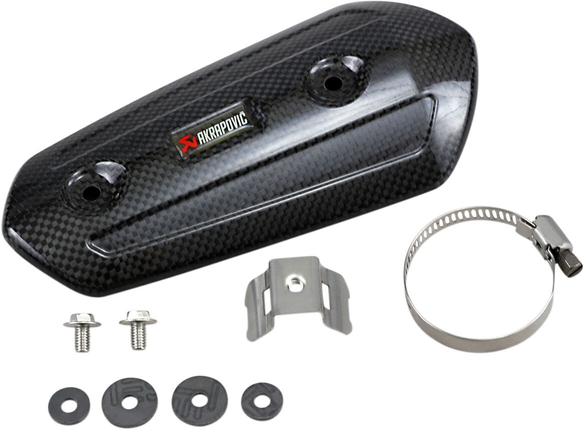 AKRAPOVIC HEAT SHIELD CF LEFT VMAX P-HSY17R1L/A1