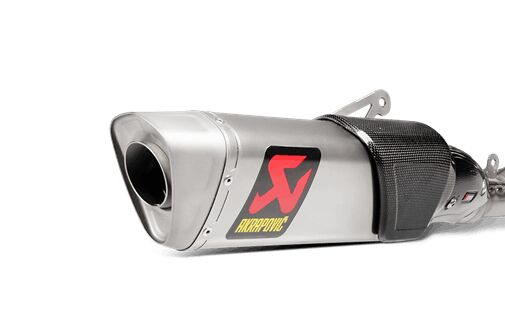 AKRAPOVIC REPLACEMENT MUFFLER TITANIUM M-AP00606T