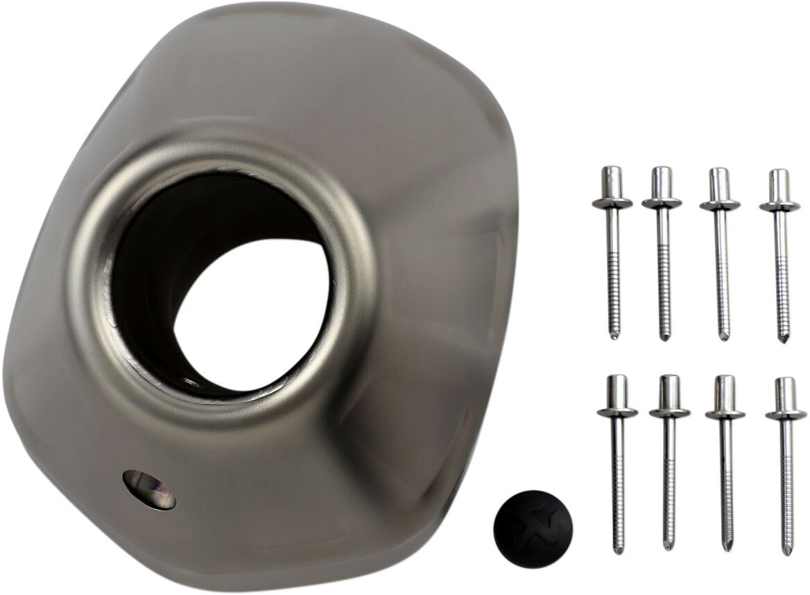 AKRAPOVIC END CAP SET TITANIUM EC176 V-EC176