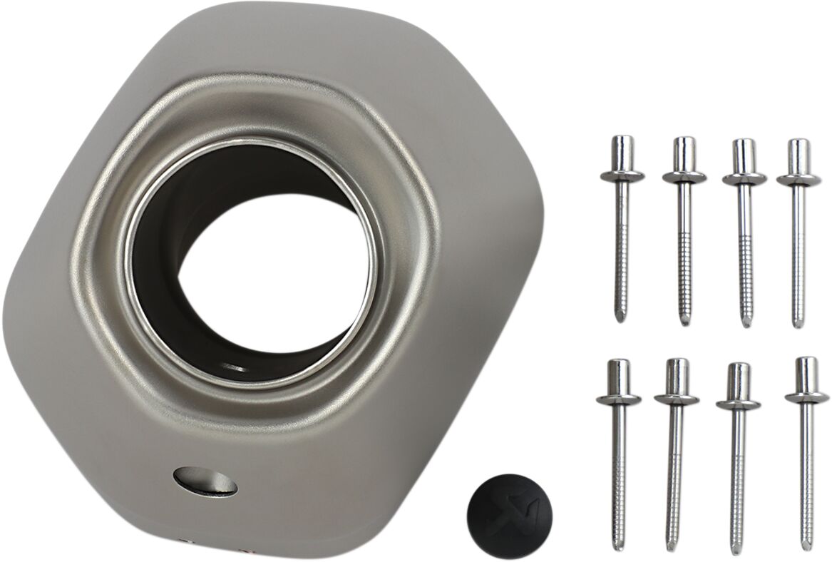 AKRAPOVIC END CAP SET TITANIUM EC186 LEFT V-EC186