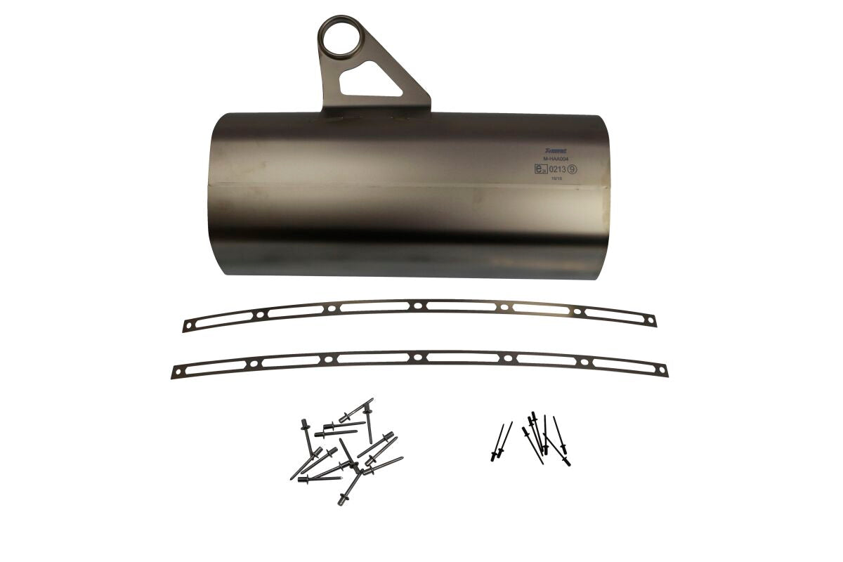 AKRAPOVIC MUFFLER SLEEVE REPAIR KIT TITANIUM GREY P-RKS364AAT38