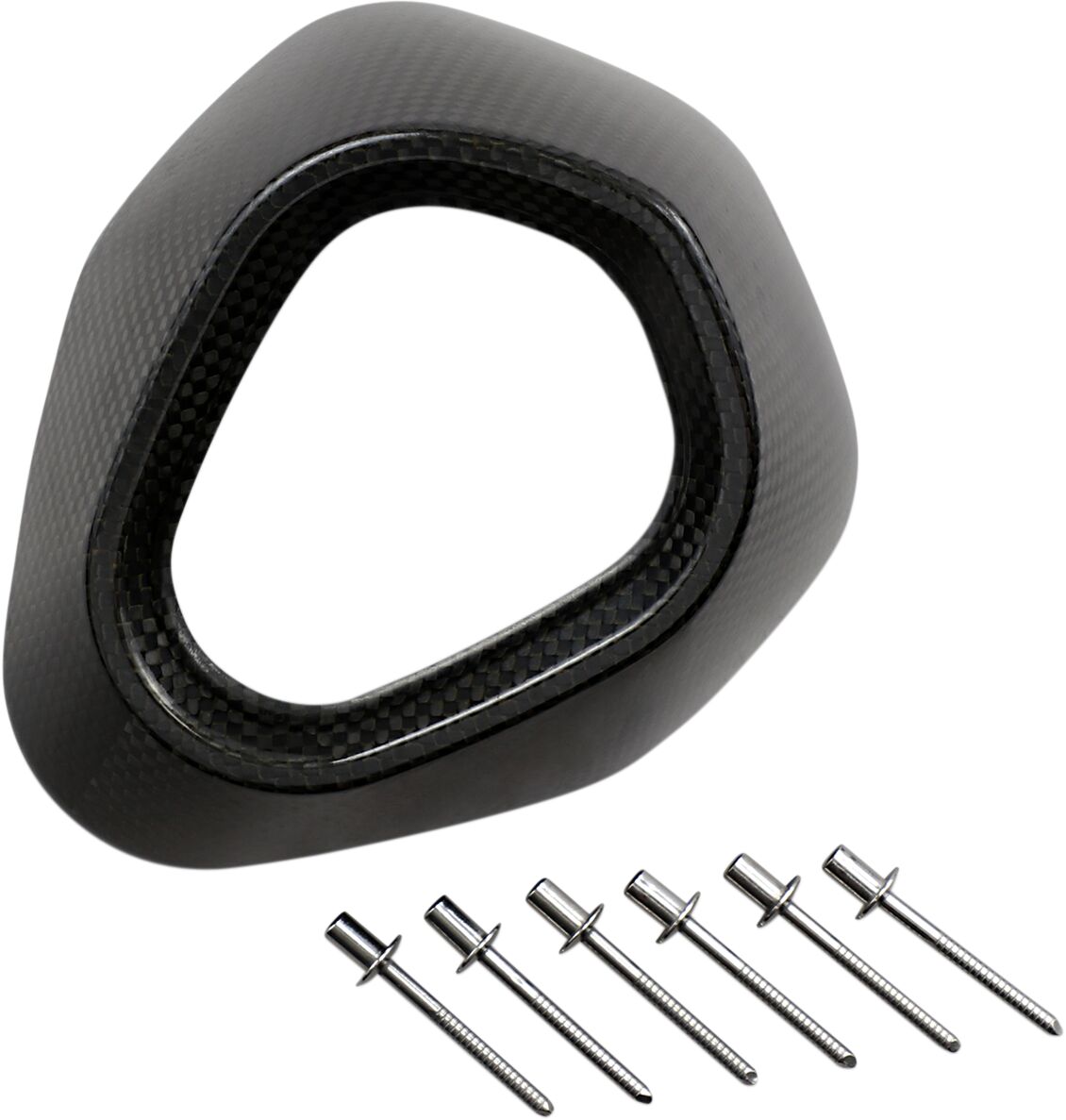 AKRAPOVIC END CAP SET CARBON V-EC215