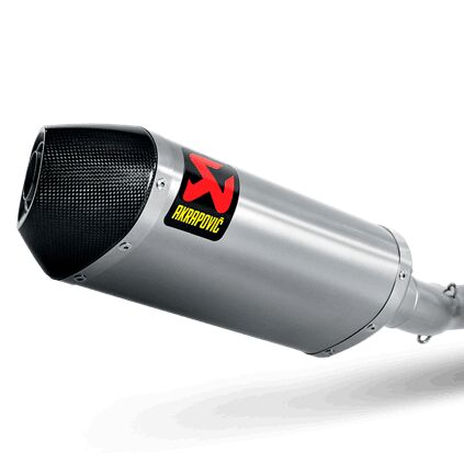 AKRAPOVIC REPLACEMENT MUFFLER TITANIUM M-T00705T