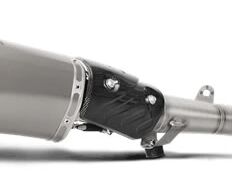 AKRAPOVIC HEAT SHIELD CARBON RIGHT EXHAUST P-HSK14SO1R