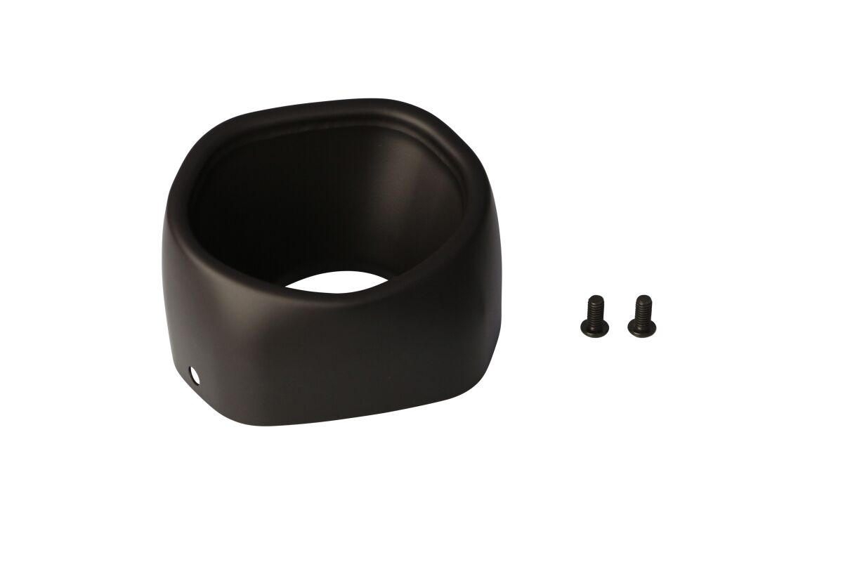AKRAPOVIC END CAP SET CARBON BLACK V-EC224