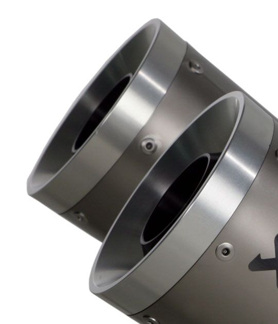 AKRAPOVIC END CAP SET ALUMINIUM V-EC182