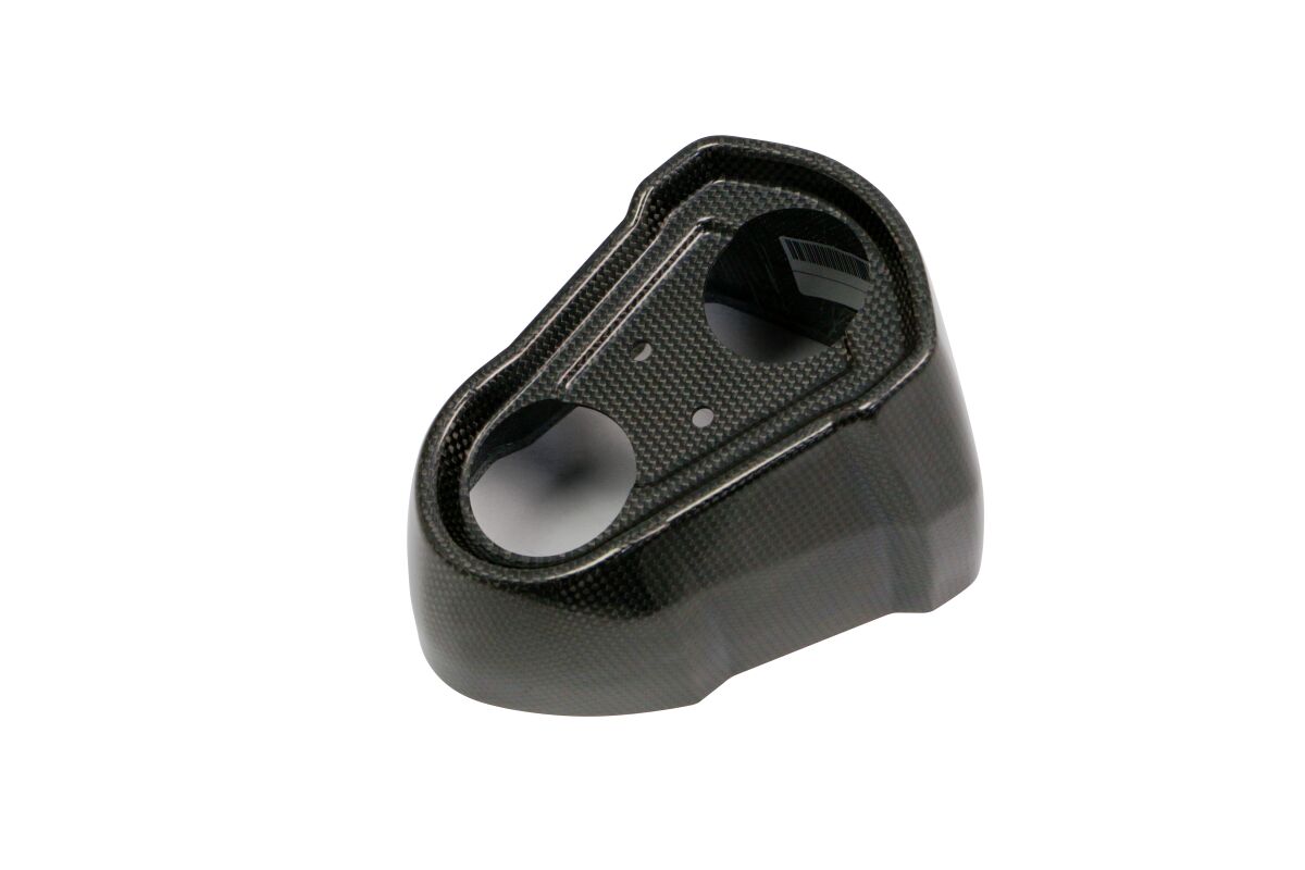 AKRAPOVIC END CAP SET CARBON BLACK V-EC274/1