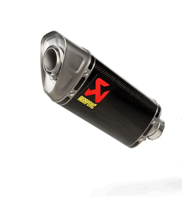AKRAPOVIC REPLACEMENT MUFFLER CARBON TITAN END CAP M-AP01603C