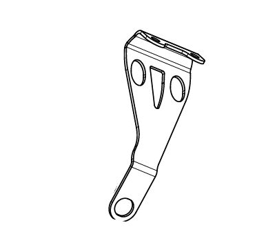 AKRAPOVIC MUFFLER BRACKET STAINLESS STEEL P-X346