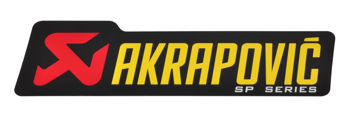 AKRAPOVIC AKRAPOVIC SP LOGO STICKER 90 x 26,5 MM P-HST3ALSP