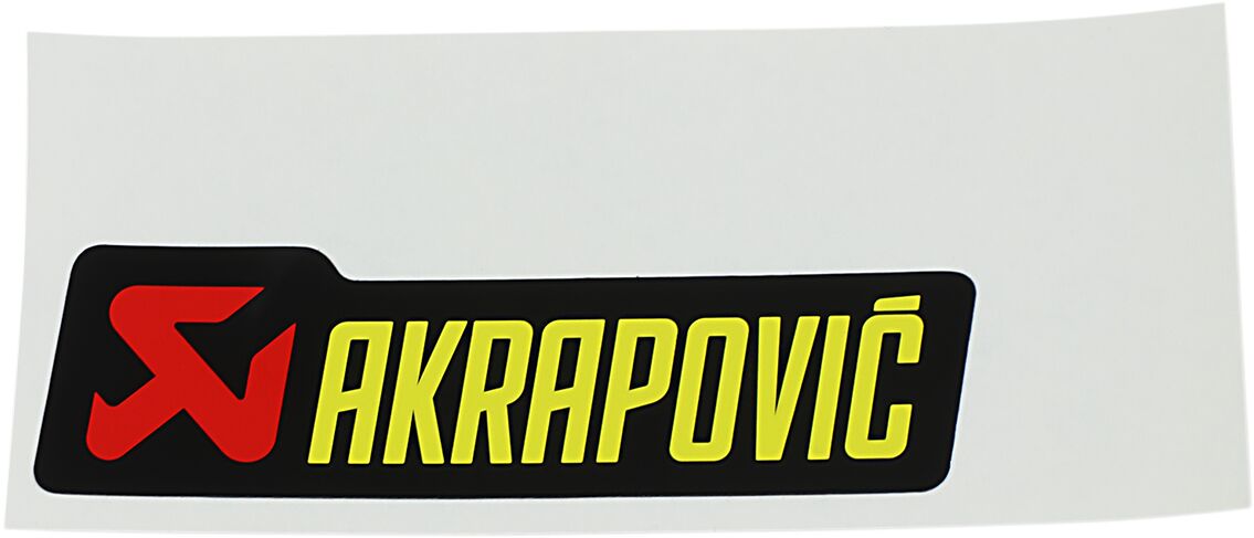 AKRAPOVIC AKRAPOVIC LOGO STICKER 95 X 30 MM P-HST12AL
