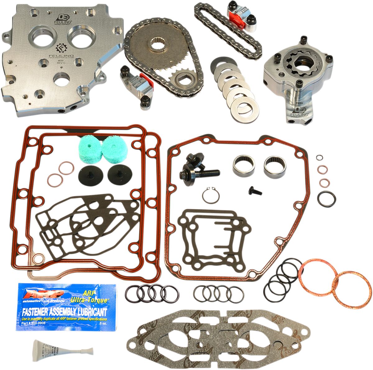 Feuling Parts HYDRAULIC CAMSHAFT CHAIN TENSIONER CONVERSION KIT OE+ 7088