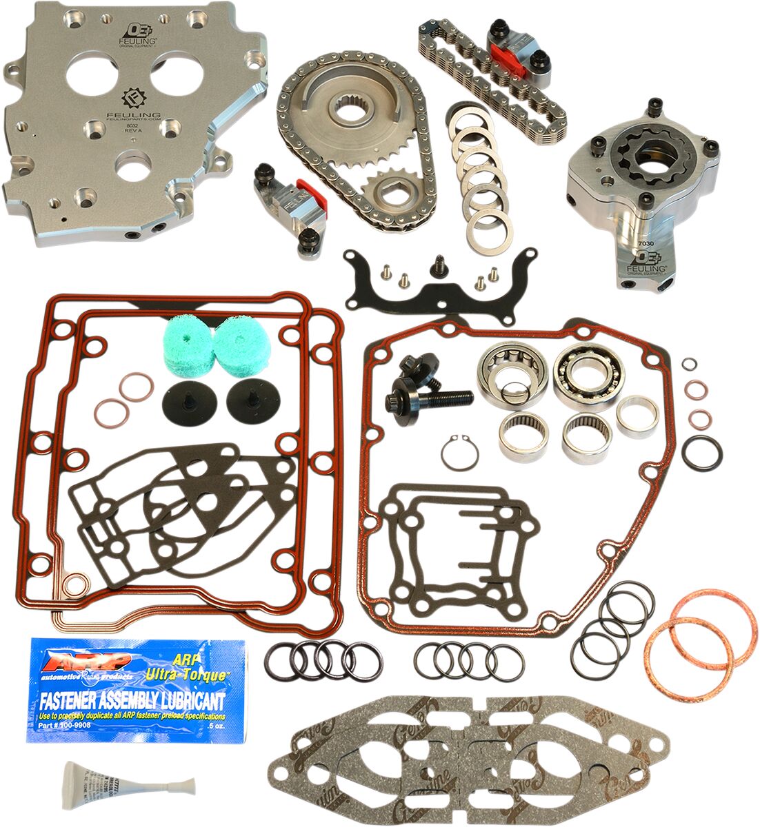 Feuling Parts HYDRAULIC CAMSHAFT CHAIN TENSIONER CONVERSION KIT OE+ 7089