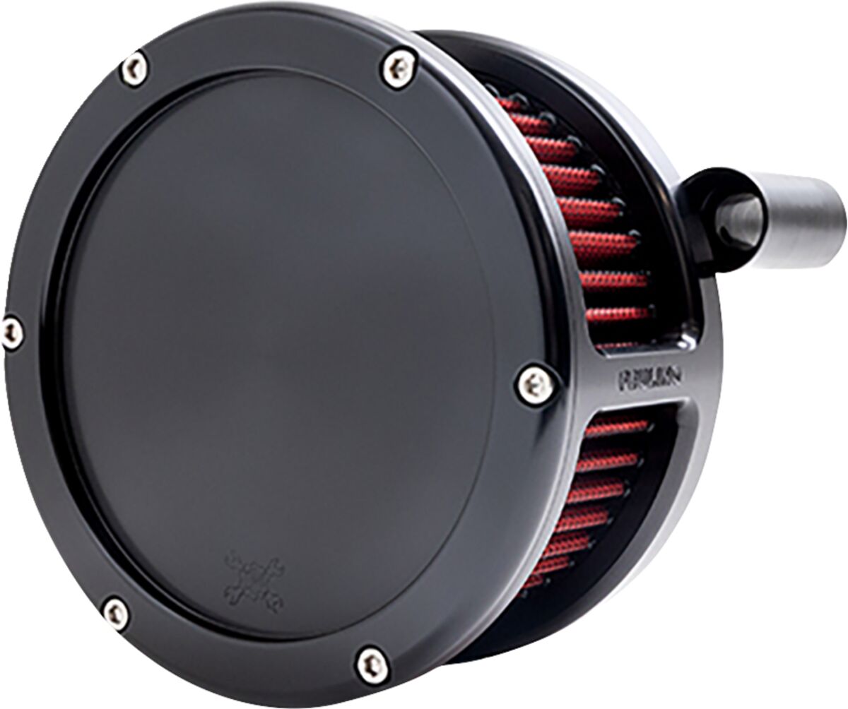 Feuling Parts AIR CLEANER BA SOLID COVER BLACK/RED TC,08-17 TOUR 5453