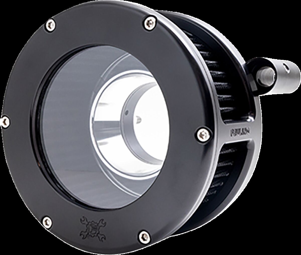 Feuling Parts AIR CLEANER BA CLEAR COVER BLACK/BLACK 99-17 TC DYNA 5544
