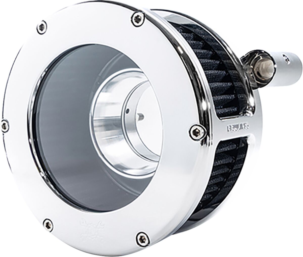 Feuling Parts AIR CLEANER BA CLEAR COVER CHROME/BLACK 99-17 TC DYNA 5548