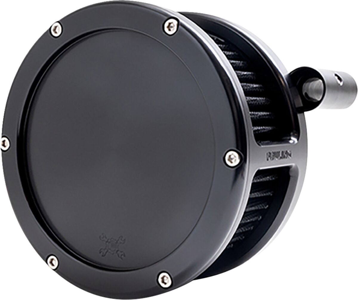 Feuling Parts AIR CLEANER BA SOLID COVER BLACK/BLACK 93-99 EVO BT 5563