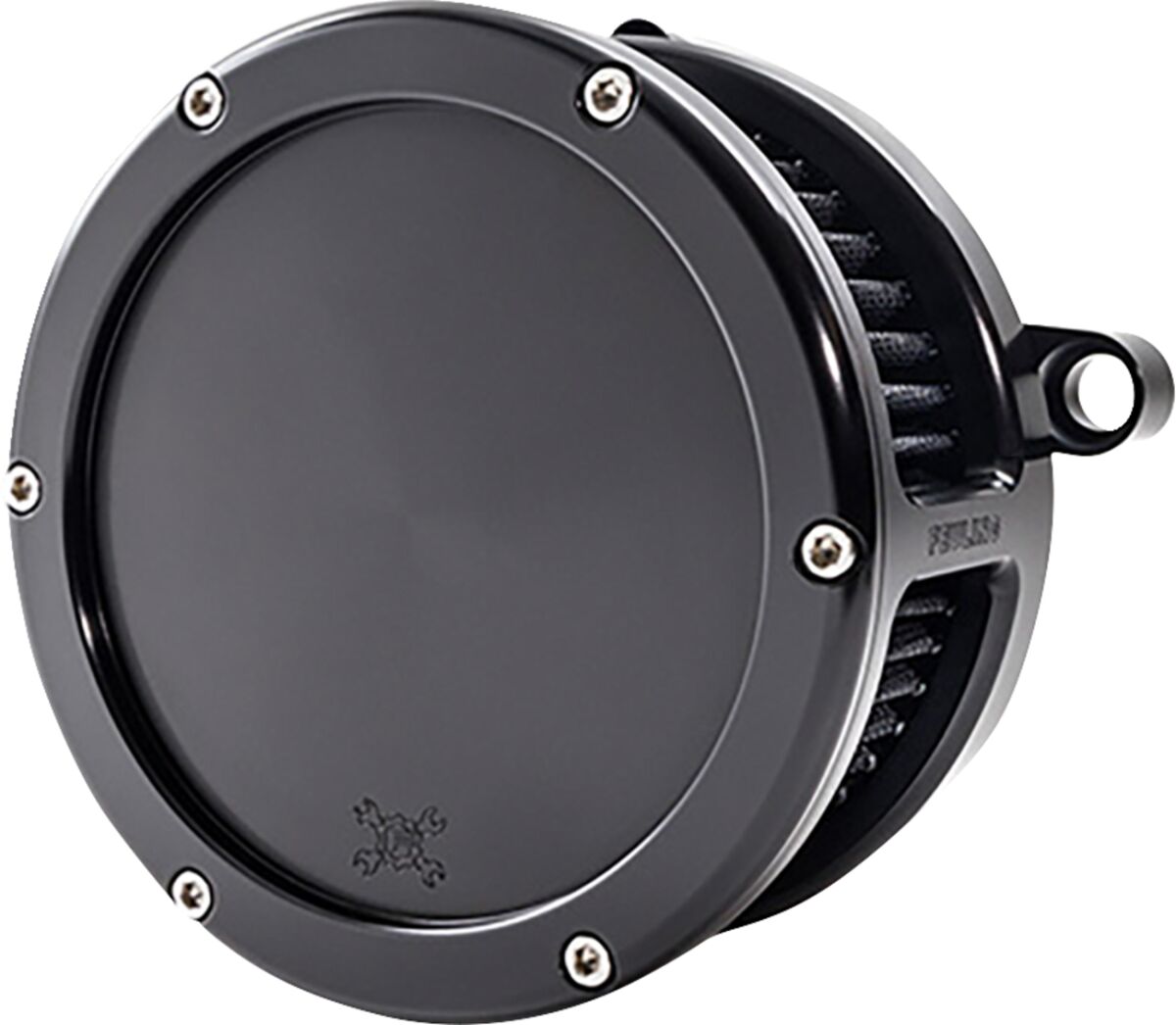 Feuling Parts AIR CLEANER BA SOLID COVER BLACK/BLACK M8 VVT 5573
