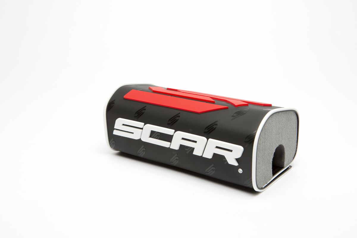 Scar Racing OVERSIZE BAR PADS O2 BLACK SMSOBK