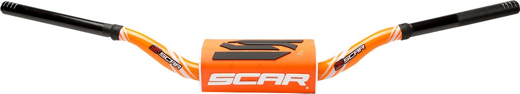 Scar Racing HANDLEBAR O2 LOW OR/OR PAD S9142OR-OR