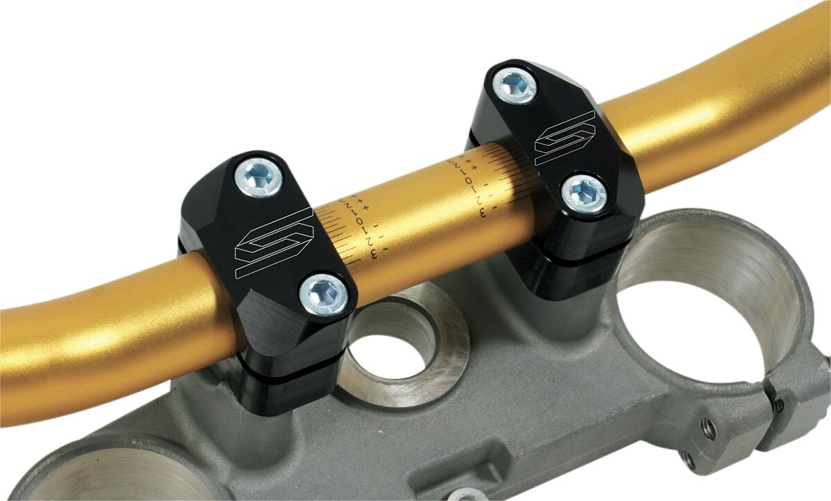 Scar Racing UNIVERSAL MOUNTING KIT FOR 7/8" HANDLEBARS BLACK SP41B