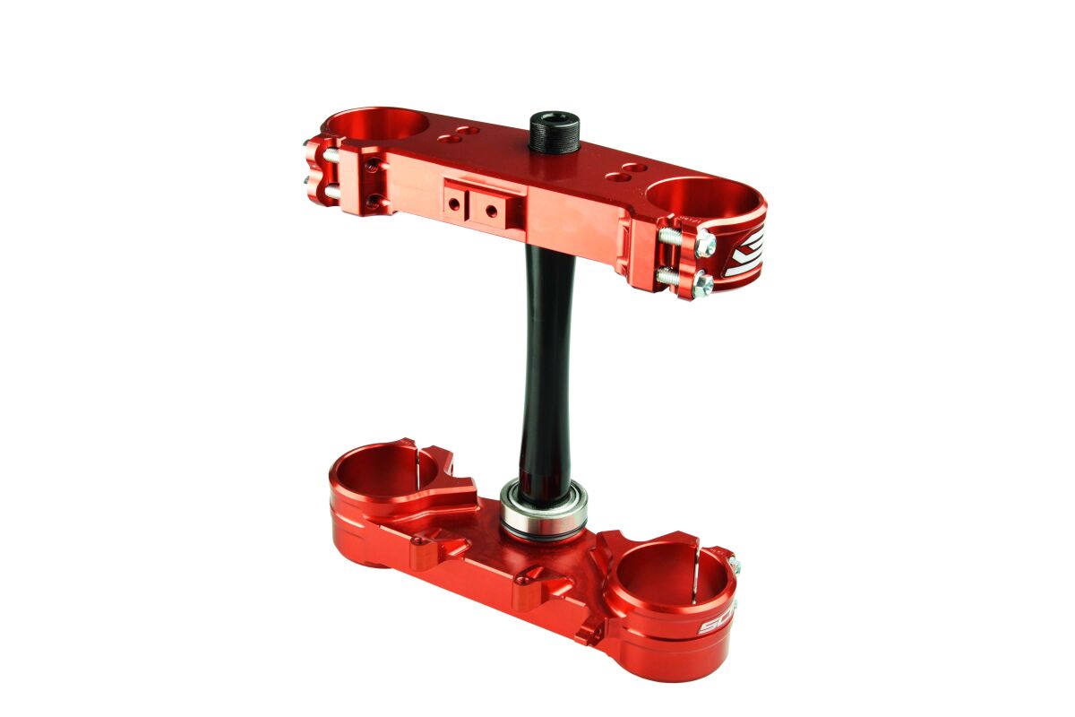 Scar Racing TRIPLE CLAMPS GGAS 21-23 RED S5417RD