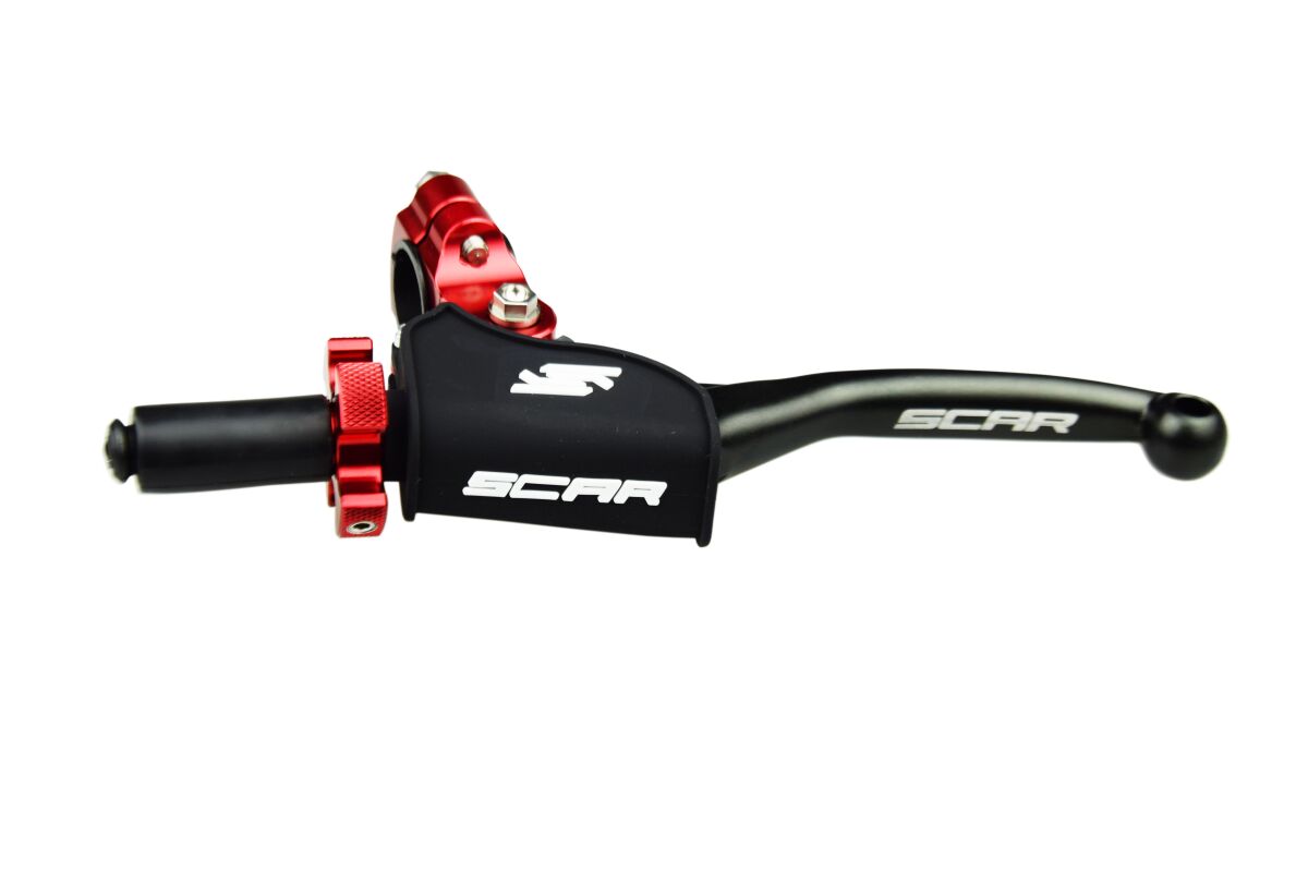Scar Racing CLUTCH LEVER ASSEMBLY RED ADJUSTER CPCL1
