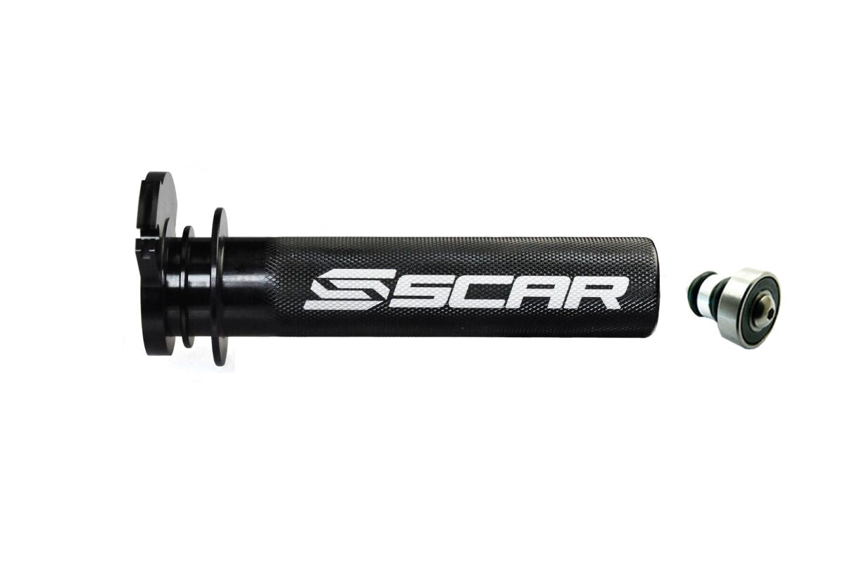 Scar Racing ALUMINUM THROTTLE TUBE & BEARING BLACK TT101