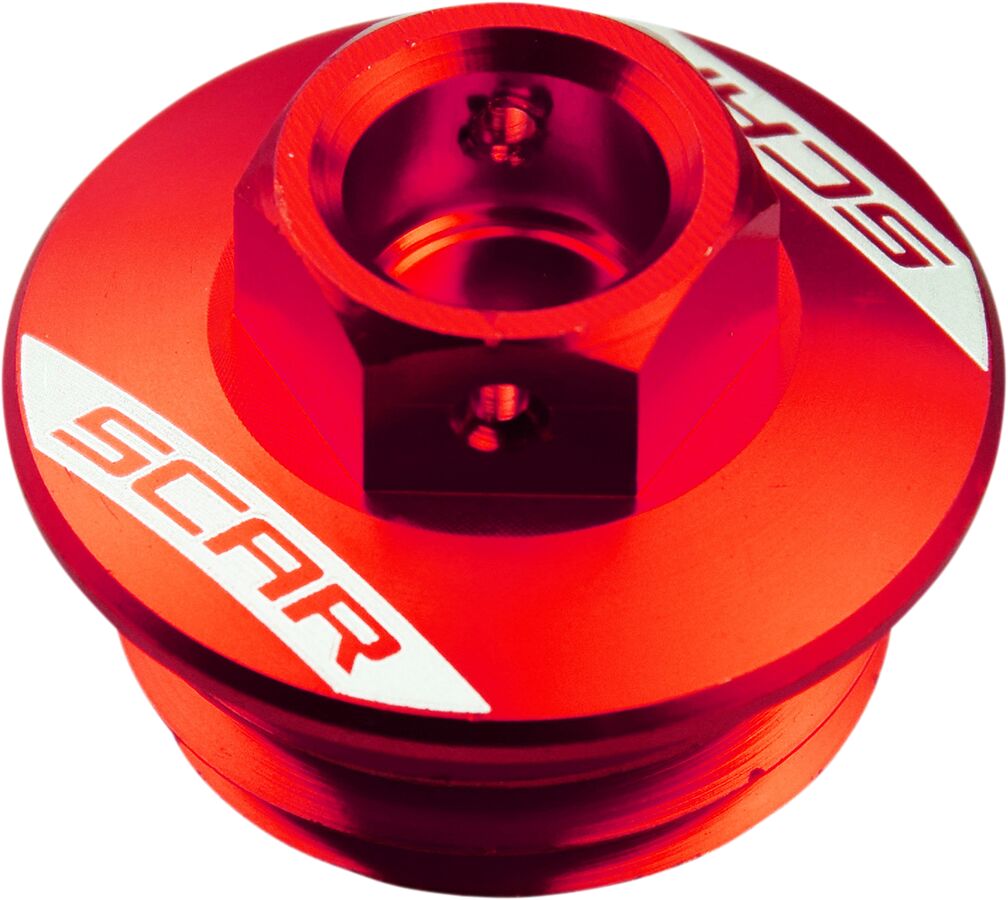Scar Racing OIL FILLER CAP RED OFP100R