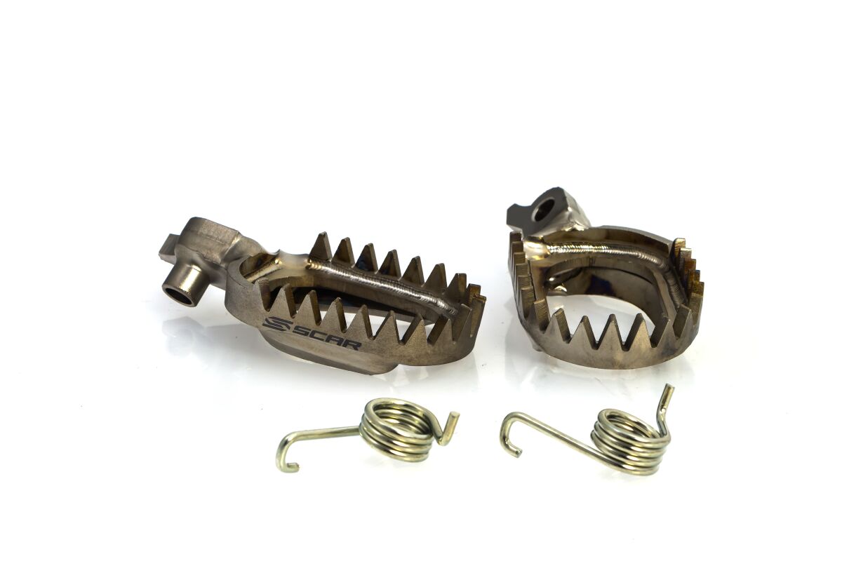 Scar Racing FOOTPEGS MUD TITANIUM YZF250 2 S1517AM