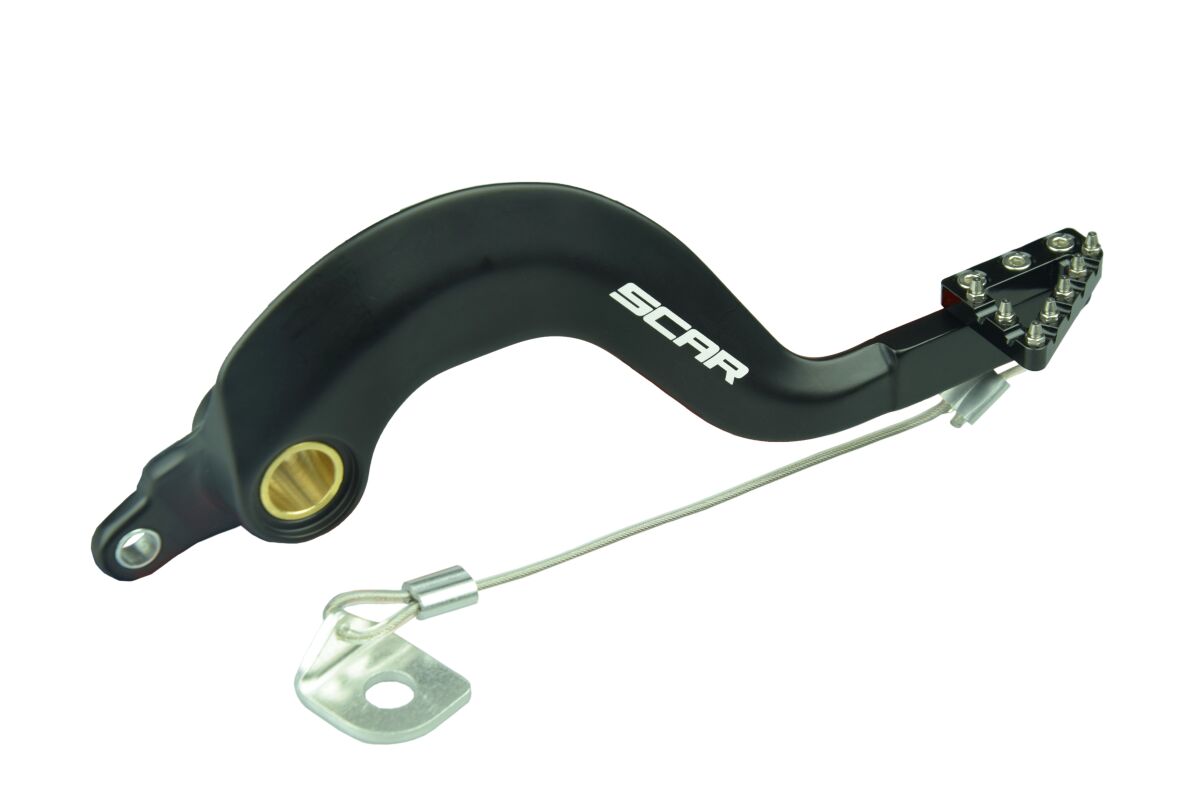 Scar Racing BRAKE PEDAL YZ125/250 BK RBP101BK