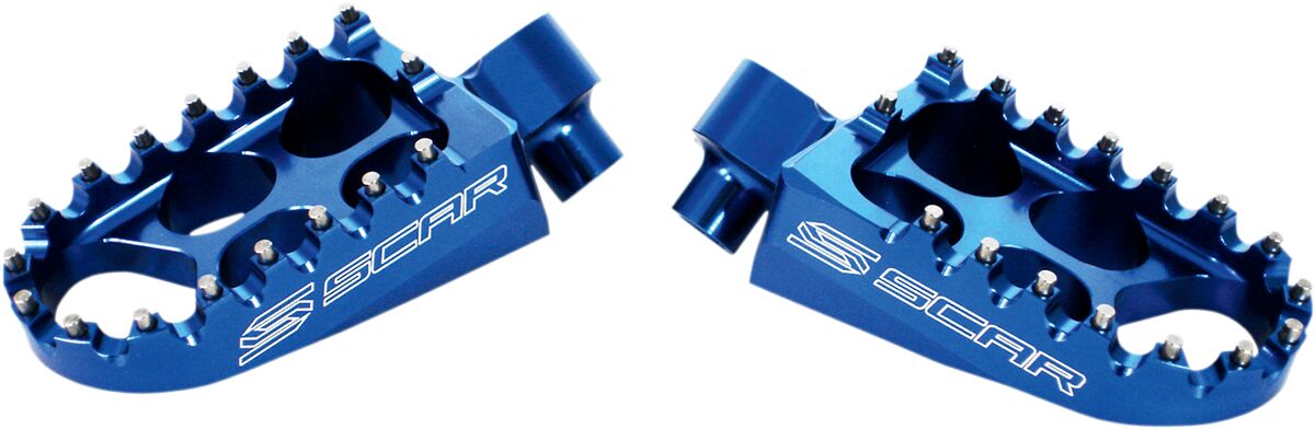 Scar Racing STANDARD FOOTPEGS BLUE S1211B