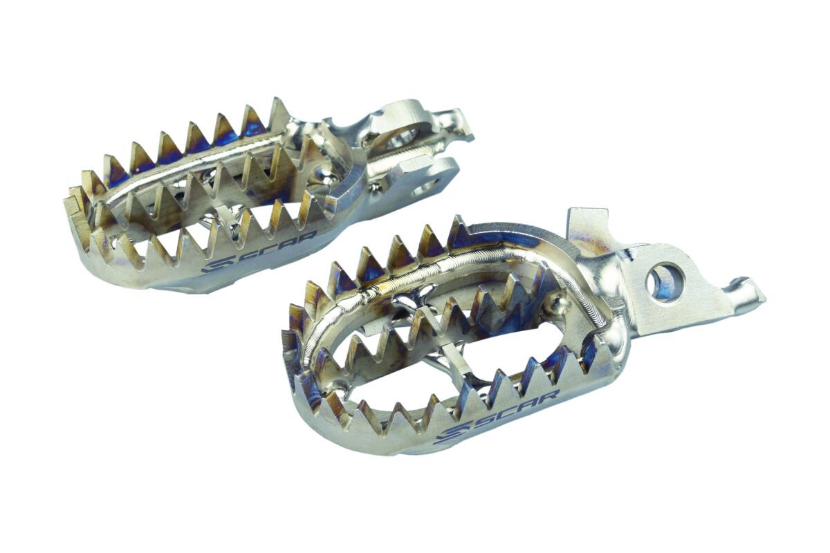 Scar Racing FOOTPEGS TITANIUM SCAR HON S2516