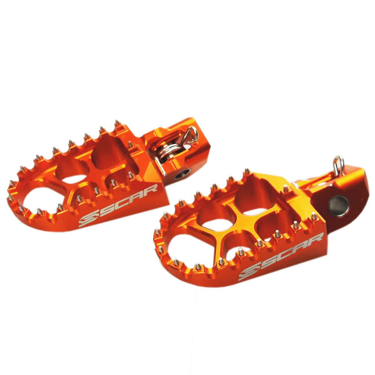 Scar Racing EVOLUTION FOOTPEGS ORANGE S5511OR