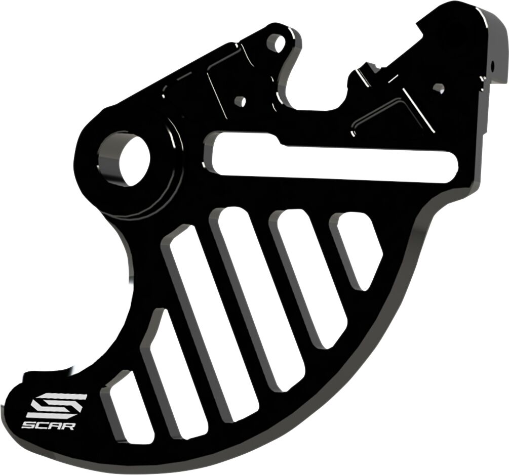 Scar Racing BRAKE ROTOR GUARD REAR BLACK SRDG500BK