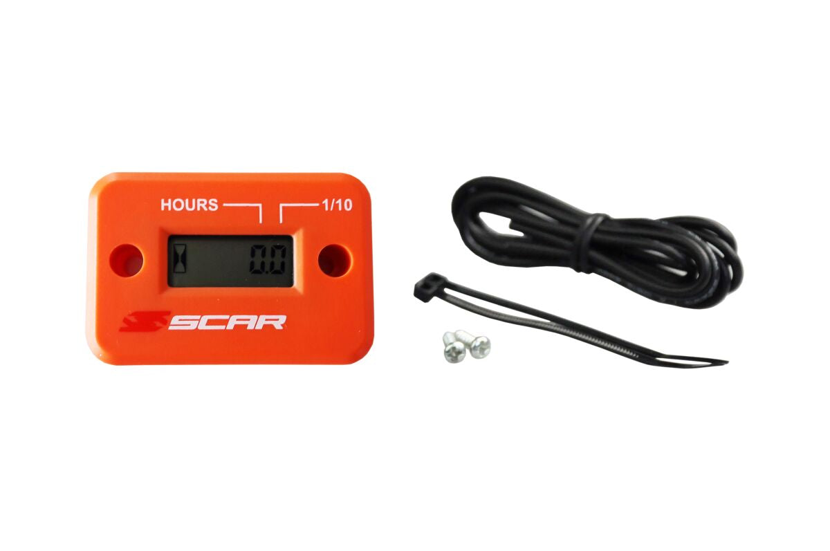 Scar Racing HOUR METER ORANGE HMOR