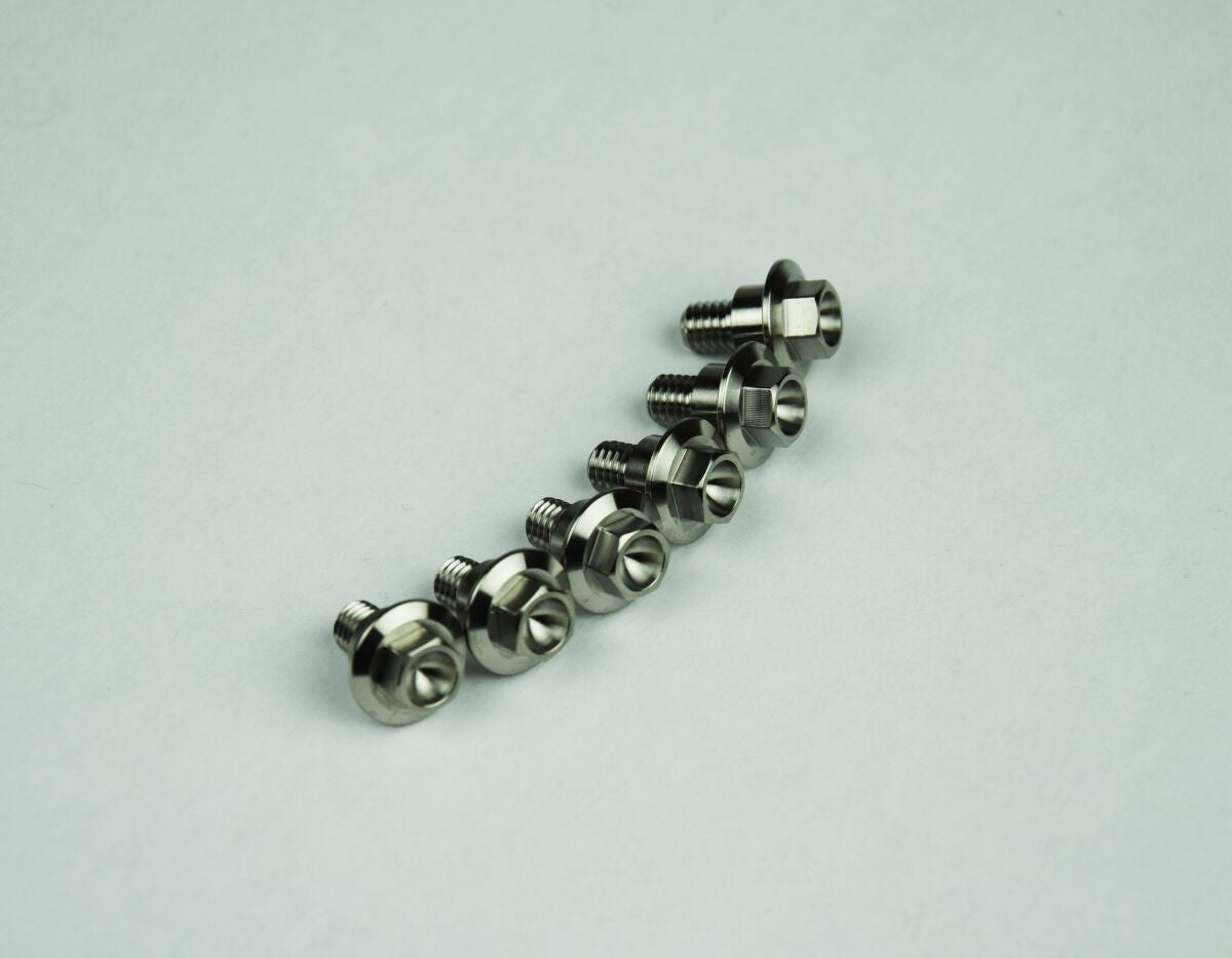 Scar Racing TITANIUM M6X12 PACK OF 6 STIM6FPKT06