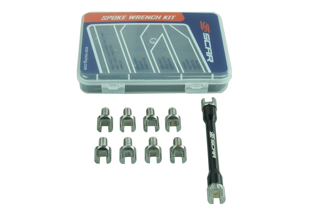 Scar Racing SPOKE WRENCH AND TIPS KIT SSWK
