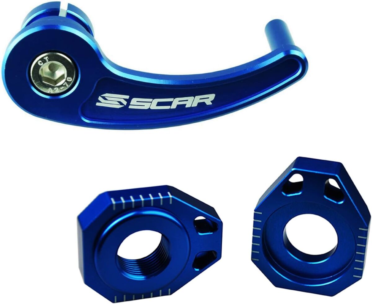 Scar Racing AXLE PULL REAR SHERCO BLUE RAP600+AB601