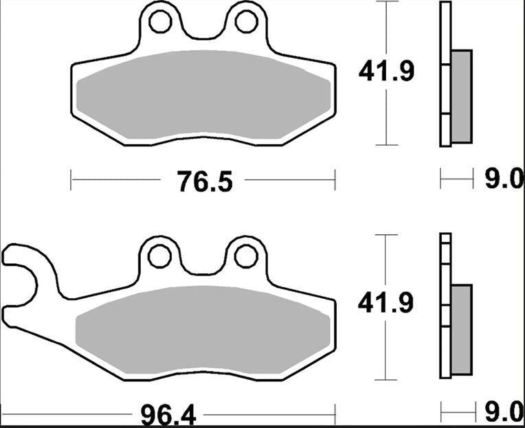 BREMBO BRAKE PAD GENUINE CARBON CERAMIC 07056