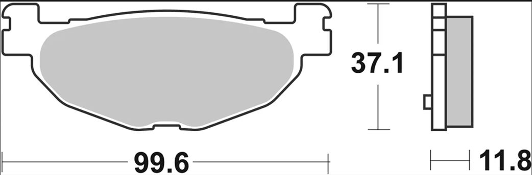 BREMBO BRAKE PAD GENUINE CARBON CERAMIC 07059