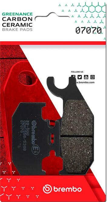 BREMBO BRAKE PAD GENUINE CARBON CERAMIC 07070
