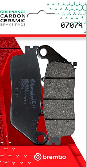 BREMBO BRAKE PAD GENUINE CARBON CERAMIC 07074