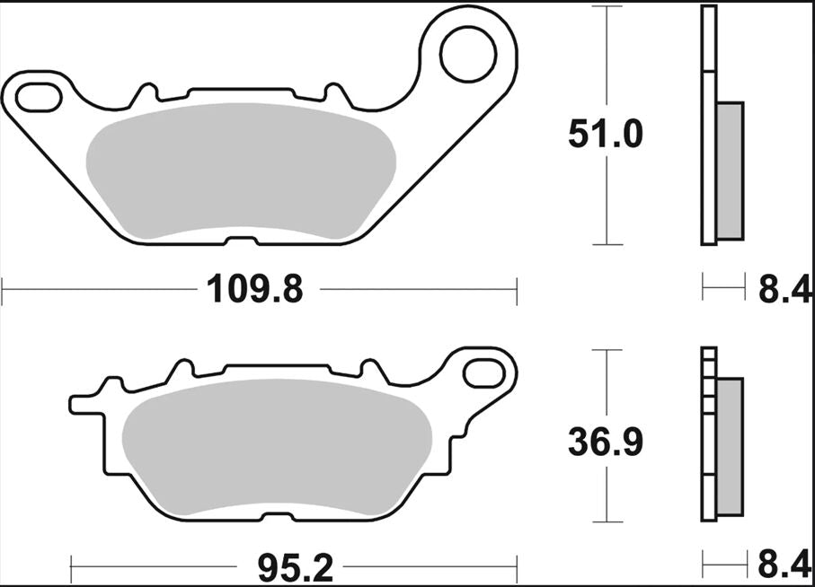 BREMBO BRAKE PAD GENUINE CARBON CERAMIC 07114