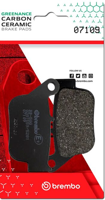 BREMBO BRAKE PAD GENUINE CARBON CERAMIC 07109