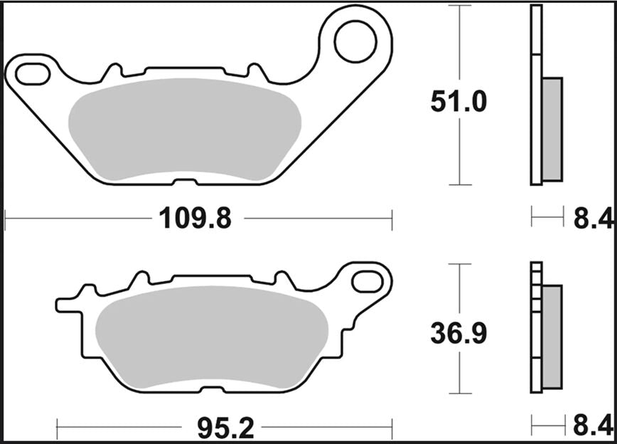 BREMBO BRAKE PAD CC CARBON CERAMIC 07YA28CC